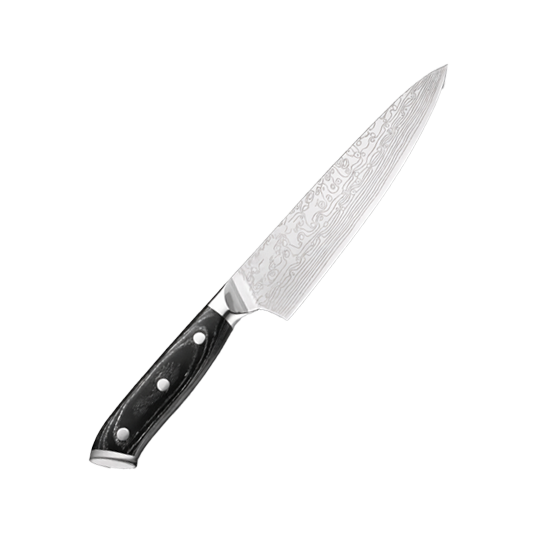 1 additional Damascus knife